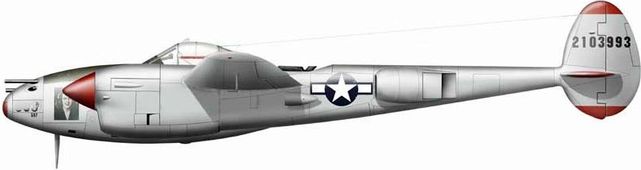 Lockheed p 38 j bong