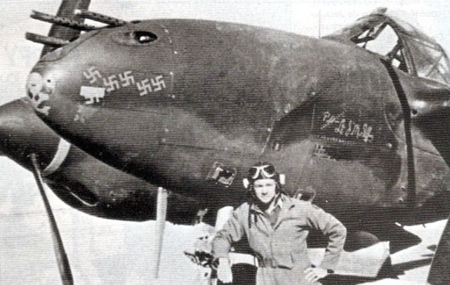 Lockheed p 38f 1 lo 41 7587 texas terror